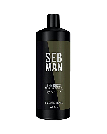 SEB MAN THE BOSS - Освежающий шампунь для увеличения объема 1000 мл - hairs-russia.ru